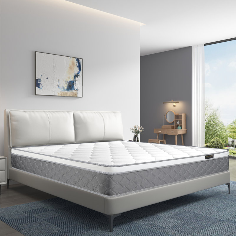 Medium Hybrid Mattress with Certi-PUR US Certified Foam, King, 14"
