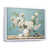Cadre flottant blanc