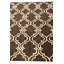 Tapis brun Orlando