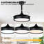 Ventilateur de plafond 3 pales 36 "avec lumières et télécommande-506982640