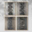 «Stacked Halos I», ensemble de 4 reproductions encadrées-2120872455-2120872454