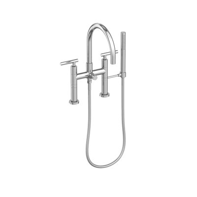 Exposed Tub & Hand Shower Set - Deck Mount