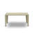 7 Piece Outdoor Patio Conversation Sets Consist of a Rectangle Wicker Dining Table with Glass Top and 6 Backyard Armchair with Cushion, Natural Linen-642267885