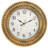 12 Inch Silent Non-Ticking Retro Wall Clocks Battery Operated, Round Vintage Decorative Clock