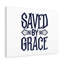 Saved By Grace - Wrapped Canvas Print-1577525020