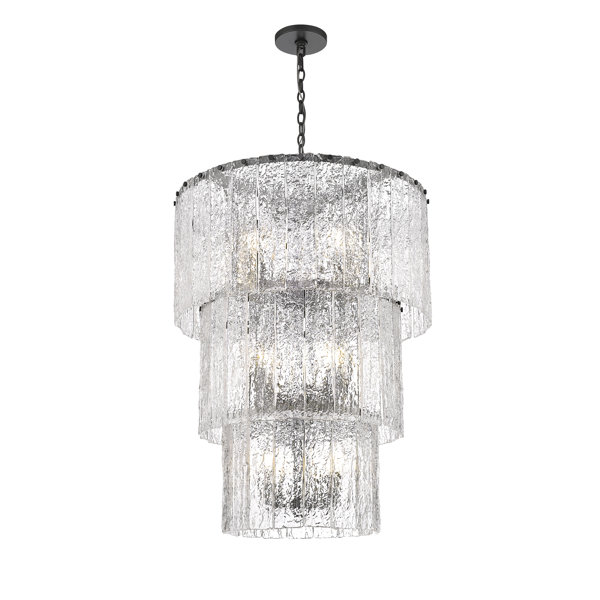 Ivy Bronx Timeothy 12 Light Chandelier | Wayfair