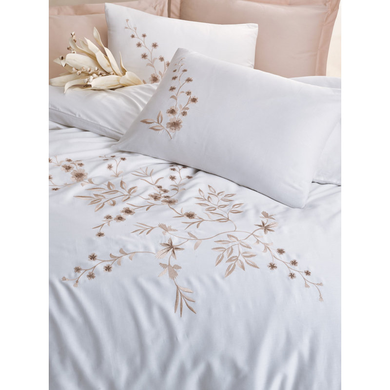 Ensemble de housse de couette 100% coton 4 pièces Brianne