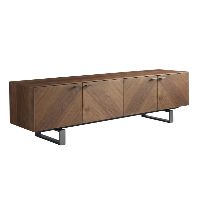  71" Contemporary Media TV Stand - Contemporary Media Storage
