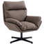 Upholstered Swivel Armchair-1252849926