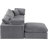 Kirstey Velvet L-Shaped Sectional Reversible-87141383