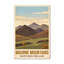 Mourne Mountains, Northern Ireland - Romantic Peaks And Coastal Trails Travel Poster. Giclee Print On Wrapped Canvas. Wall Art, Home Decor - Regions & Scenic Areas, Northern Ireland - Wrapped Canvas Print-1322025721