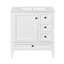Meuble-lavabo de salle de bain avec lavabo en céramique / Armoire de rangement de salle de bain moderne à 3 tiroirs-113435676