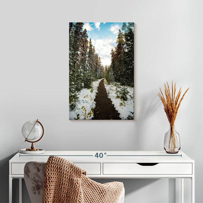 Passerelle Harnek à Frosty Forest, H 24 po x l 16 po