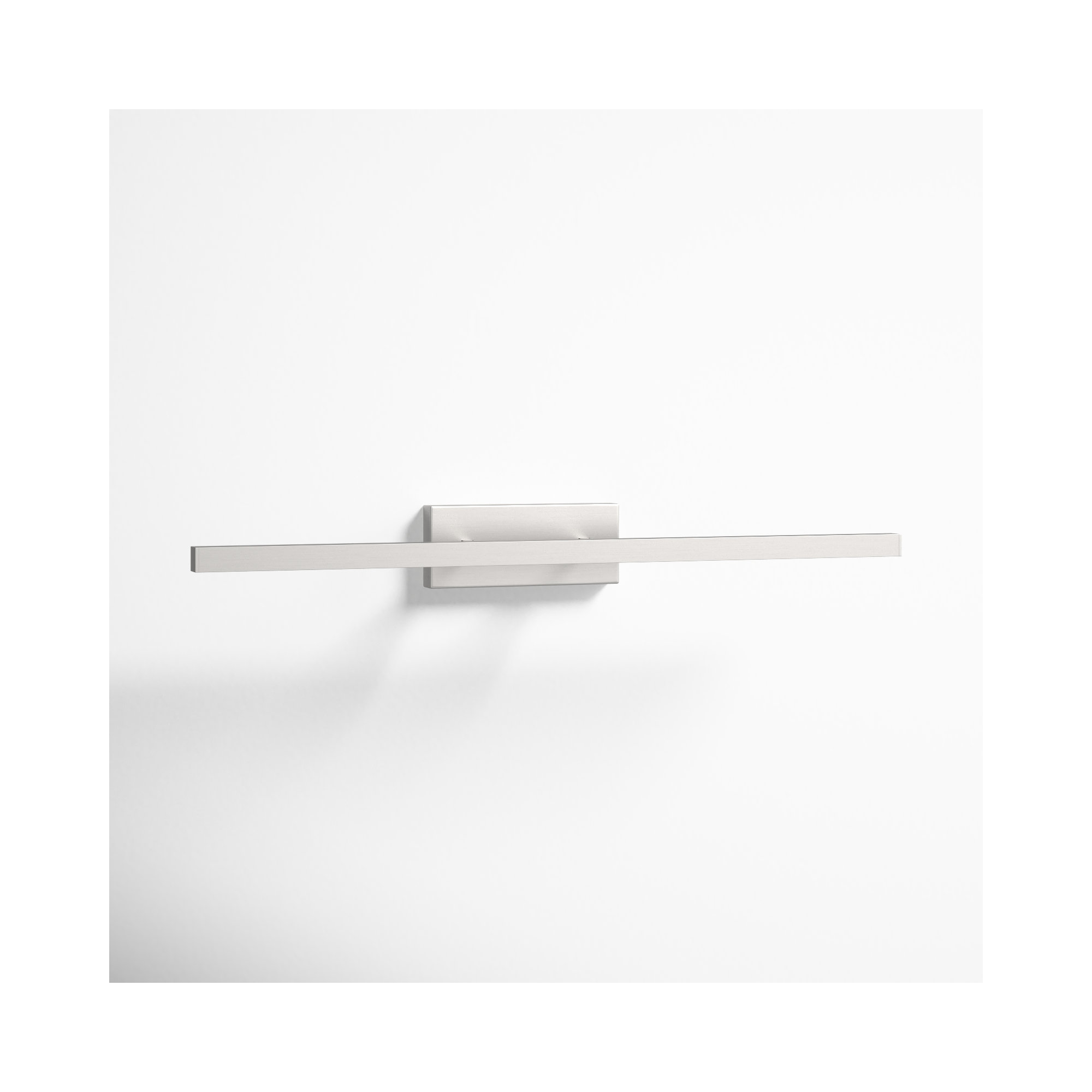 Rochelle Single Dimmable LED Bath Bar, Brushed Nickel, 3500K