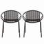 Chaises de salle à manger de patio-1245434937