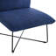 Chaise d'appoint en velours de 26 po de largeur Tosun-110443836