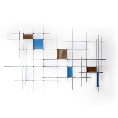Gridded Handmade Wall Decor