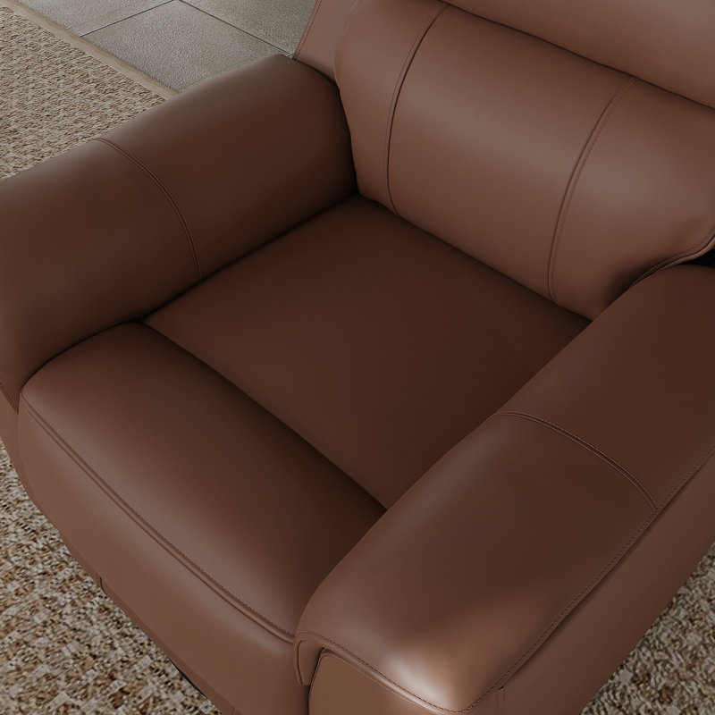 Fauteuil inclinable manuel oscillant en pacane, Pacane