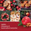 Bougie parfumée en forme de couronne de pomme rouge