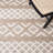 Vermont Hand Woven Wool/Cotton Geometric Rug in Gray/Ivory-1934037951