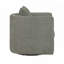 Fauteuil demi-tonneau gris pivotant-1640729252