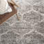 Tapis géométrique gris / ivoire-1444666051
