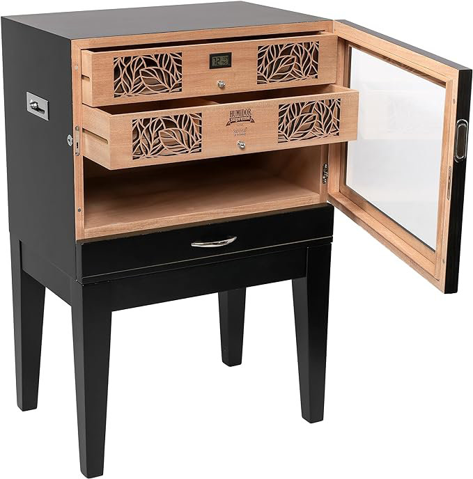 Humidor Supreme Wood Cigar Humidor | Wayfair