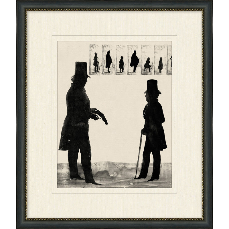 Deux hommes - Cadre photo, impression sur papier