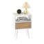 Table de bout en rotin 15,75 po