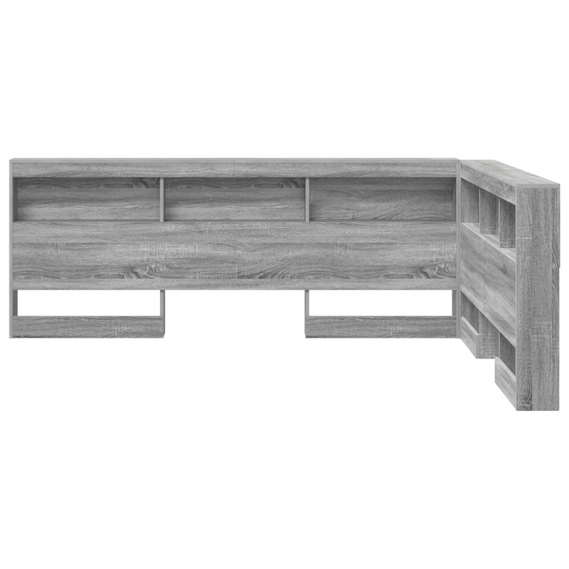UK Emperor Headboard, Grey Sonoma