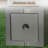 Durable Gray Magnesium Oxide Planters, Stackable Modern Design For Patios And Gardens