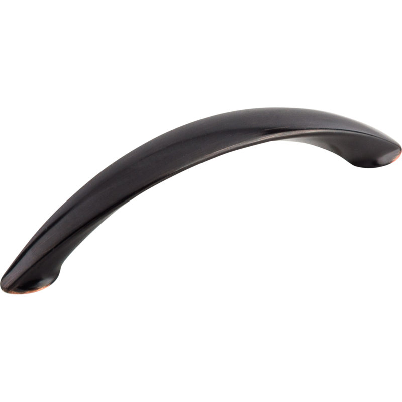 Arc 4" Center to Center Bar pull, Tuscan Bronze, 4" Center to Center