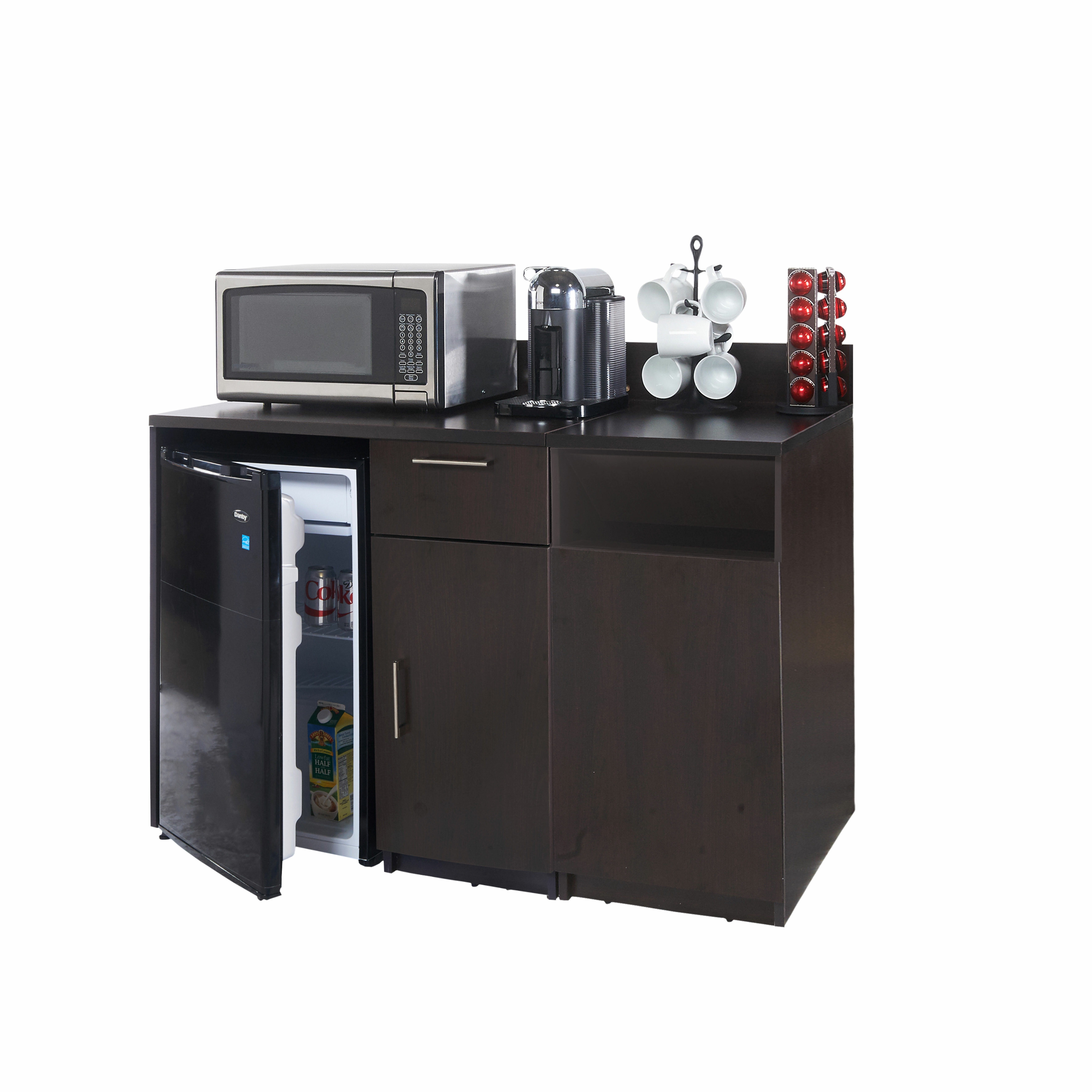 Coffee Kitchen 36 H x 54 W Base Cabinet Breaktime Finish: Espresso