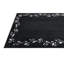 Tapis noir Iniguez