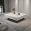 Table basse carrée en pierre de luxe italienne légère-107770683-107770684