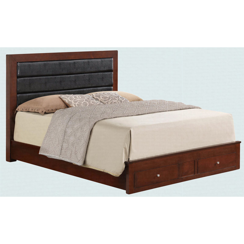 Transitional Bed With Storage, Full