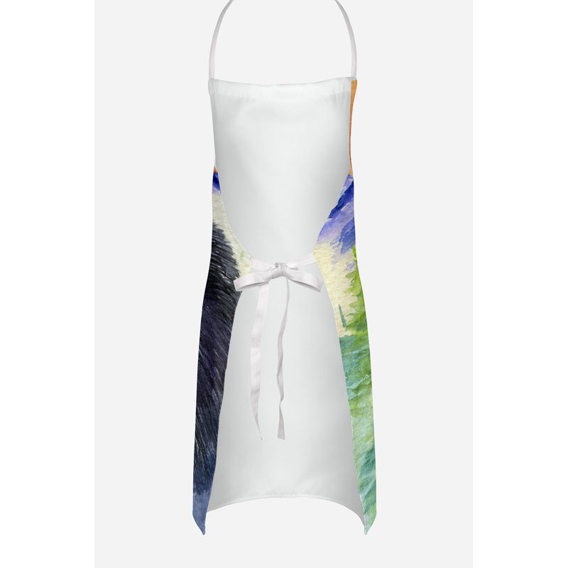 No Pattern Bib Apron