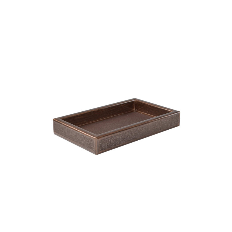 Shagreen Bronze Tray