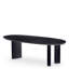 Dining Table Lindner Black Veneer - Legs