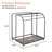 Pool Towel Rack Outdoor, Poolside Float Storage Organizer