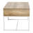 Coastal Oak & Iron Wrap Coffee Table-66603444