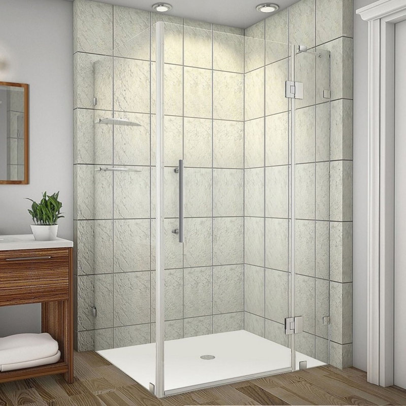 Avalux GS 40 in. W x 38 in. D x 72 in. H Frameless Shower Enclosure