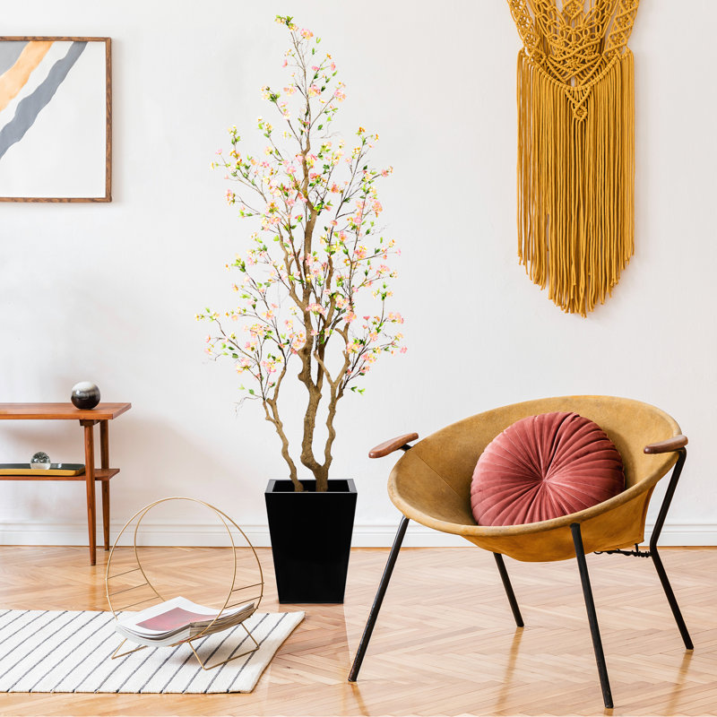 7,5 pi Arbre artificiel cerisier en fleurs