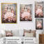 Bouddha rose, lotus de la sagesse sur toile-1667543678-1667543672