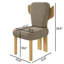 Chaise d'appoint rembourrée avec pieds en bois Brayden (ensemble de 2)-919099708-919099706
