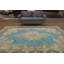 Tapis bleu 7 x 10