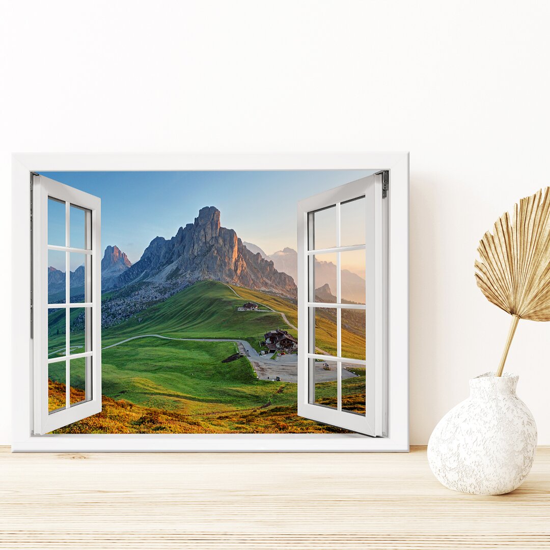 Fotodruck Rocky Mountain Fenster