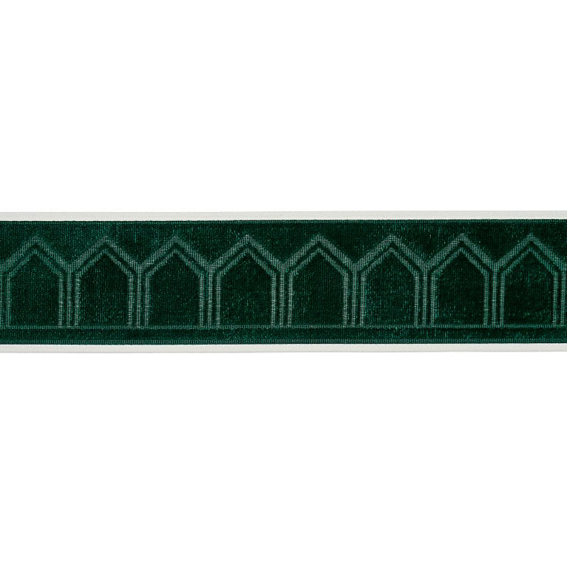 Vizier Velvet Tape, Emerald