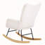 Rubber Wood Rocking Chair