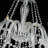 Atwell 8 - Light Smokey Gray/Clear Crystal French Style Chandelier-1179628230